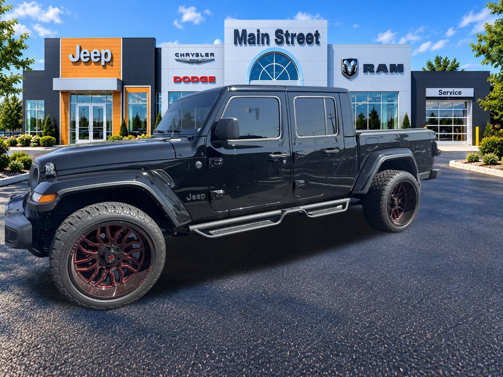 Used 2025 Jeep Gladiator Nighthawk with VIN 1C6PJTAG4SL504472 for sale in Kansas City