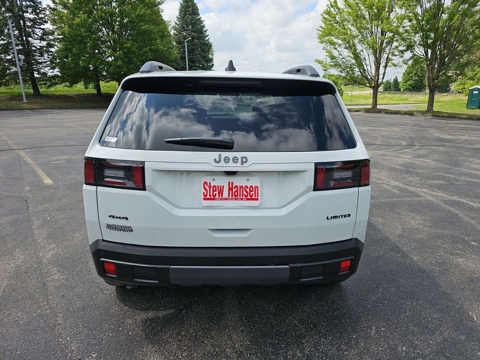 New 2026 Bright White Clearcoat Jeep Limited image 4