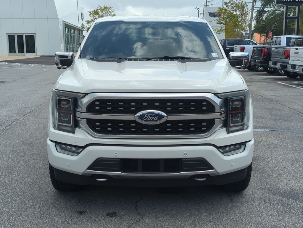 Used 2021 White Ford Platinum image 9