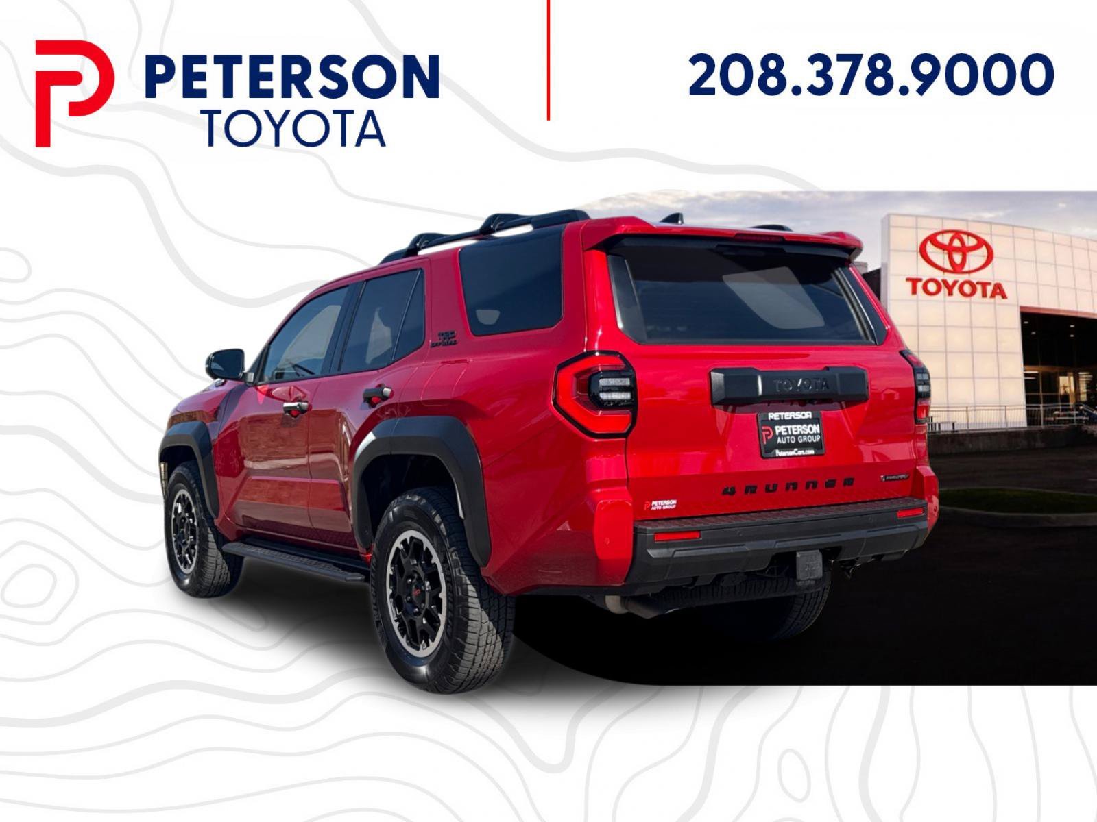 Used 2025 Red Toyota TRD Off Road Premium image 5