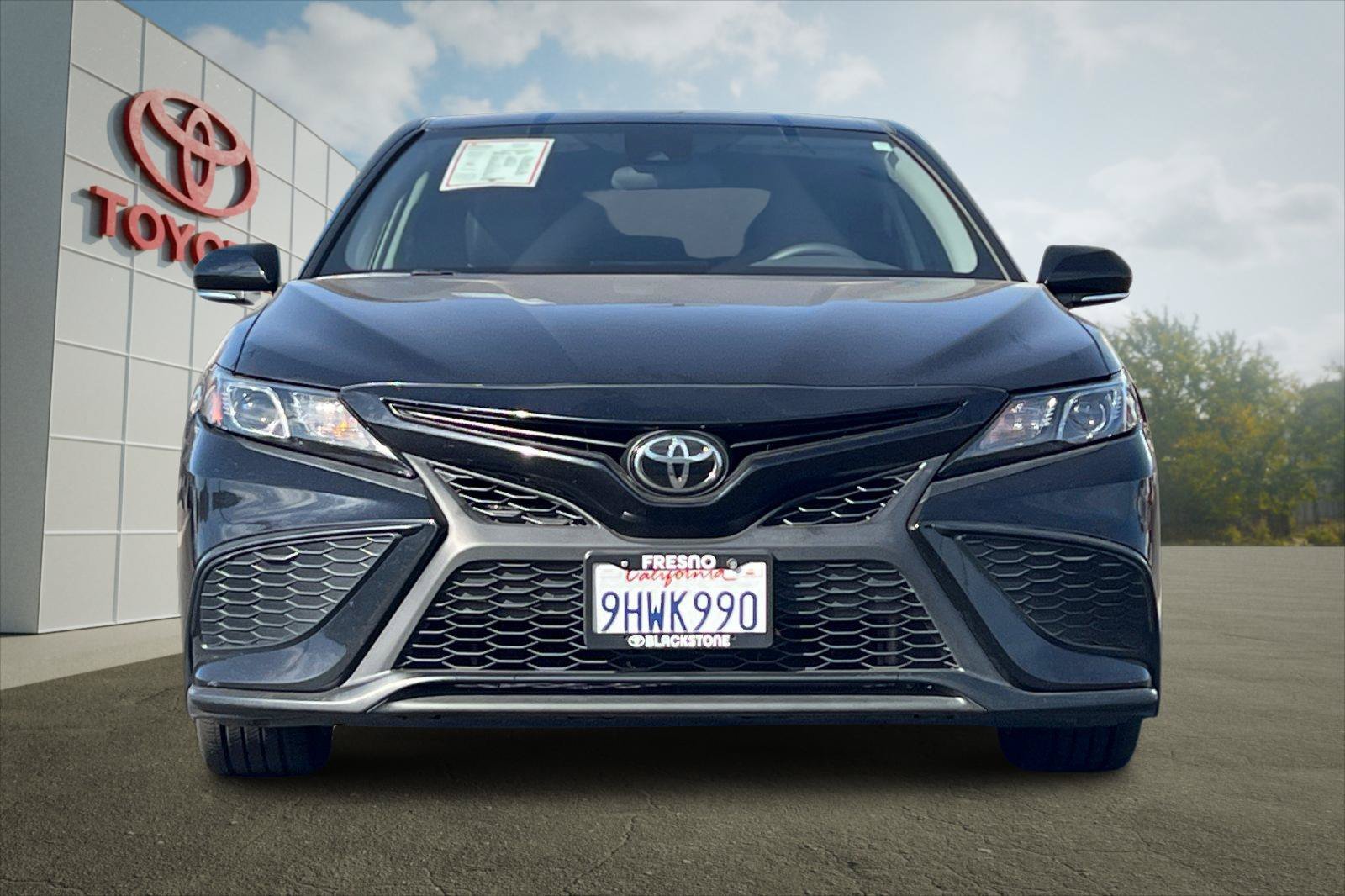 Certified Used 2023 Midnight Black Metallic Toyota SE image 8