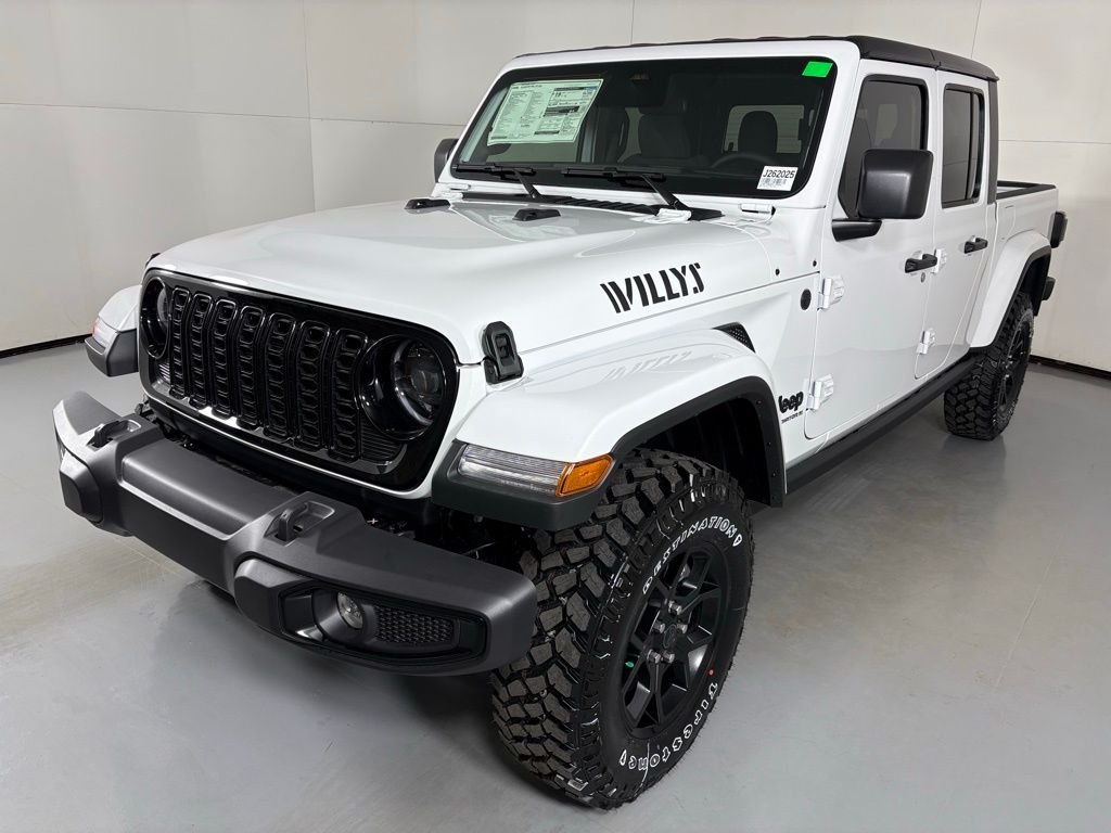 New 2026 Bright White Clear-Coat Exterior Paint Jeep Willys image 5