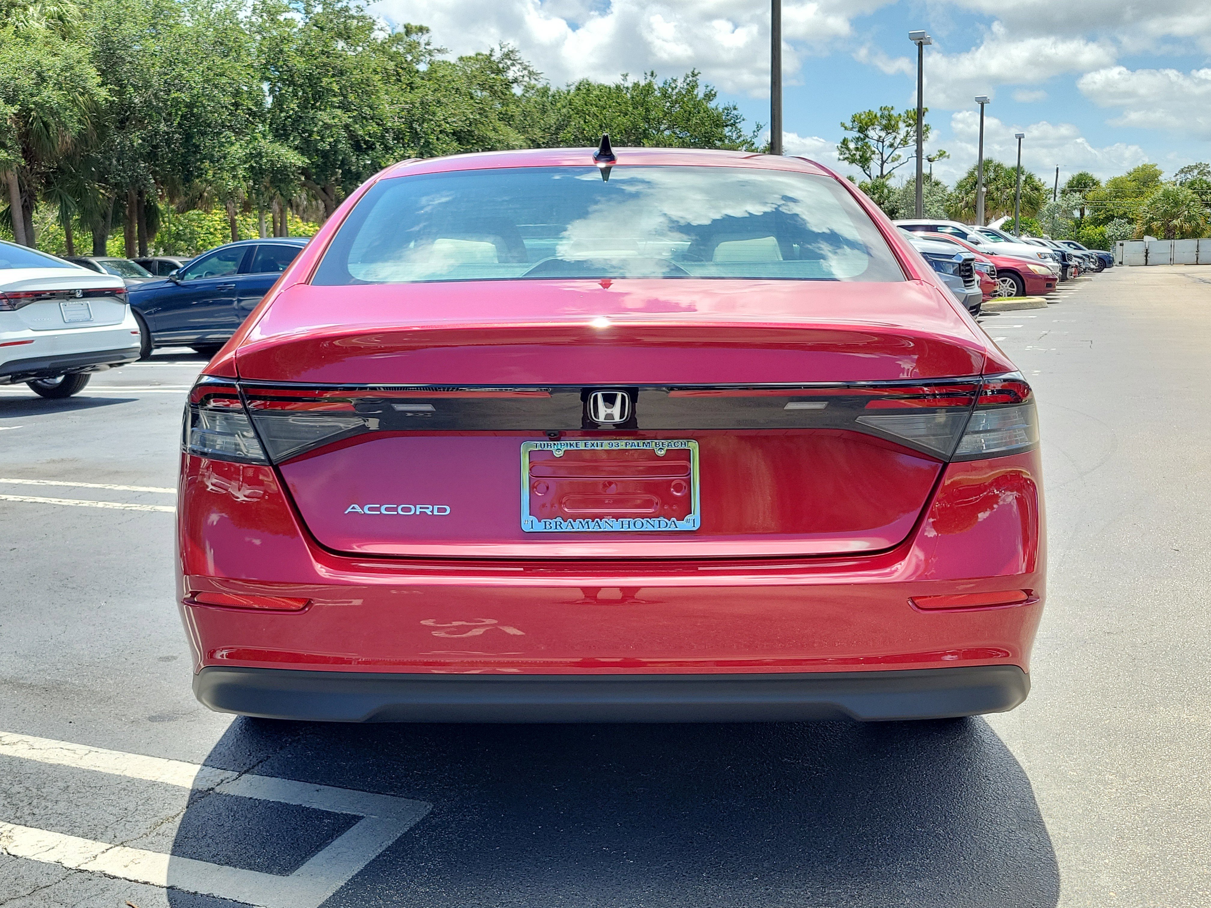 New 2026 Radiant Red Metallic Honda SE image 5