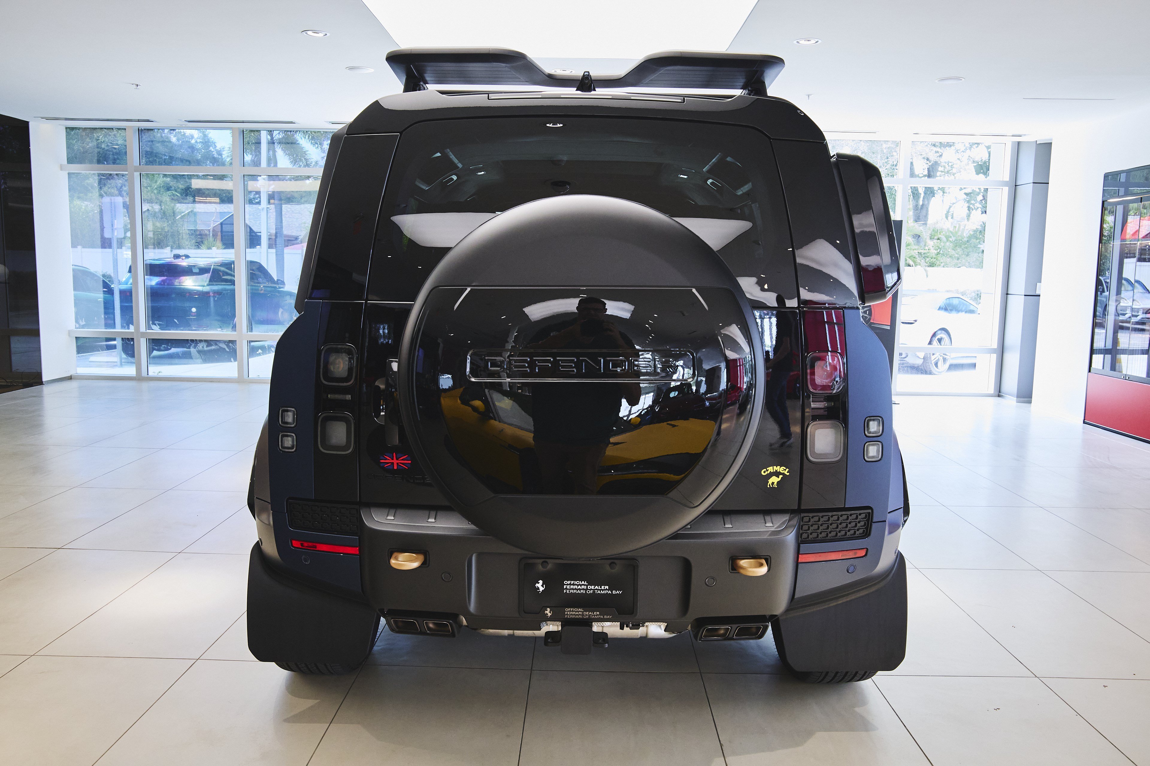 Used 2026 Sargasso Blue Premium Matte Land Rover OCTA image 4