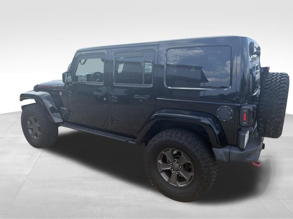 Used 2017 Black Jeep Unlimited Rubicon Recon image 5