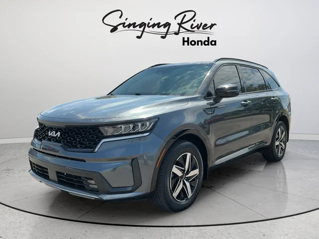 Used 2022 Gray Kia EX image 3
