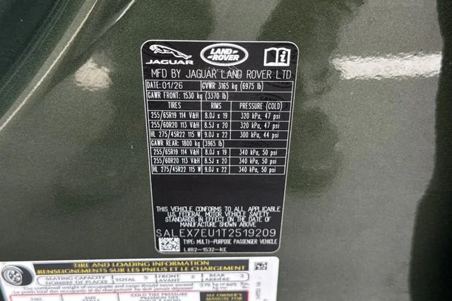 New 2026 Woolstone Green Land Rover X image 28