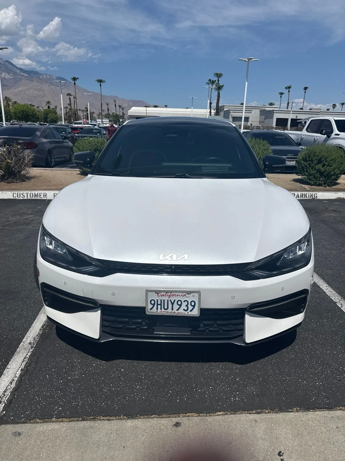 Certified Used 2023 White Kia GT-Line image 2