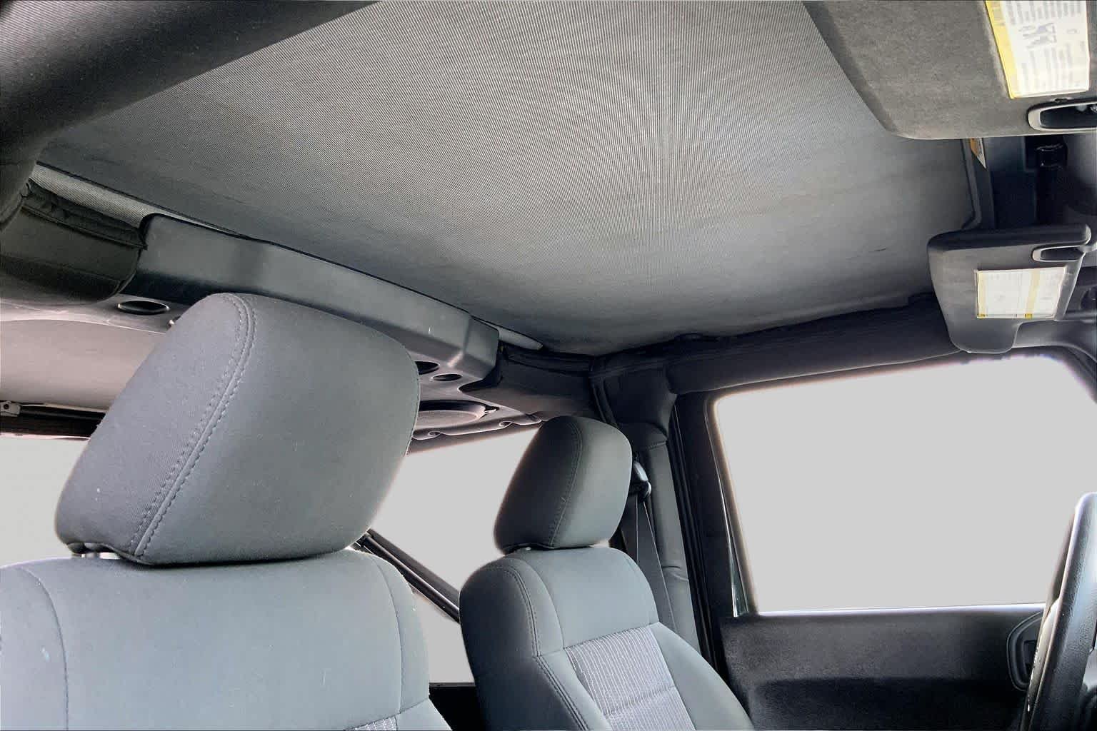 Used 2012 Black Forest Green Pearl Jeep Sport image 13