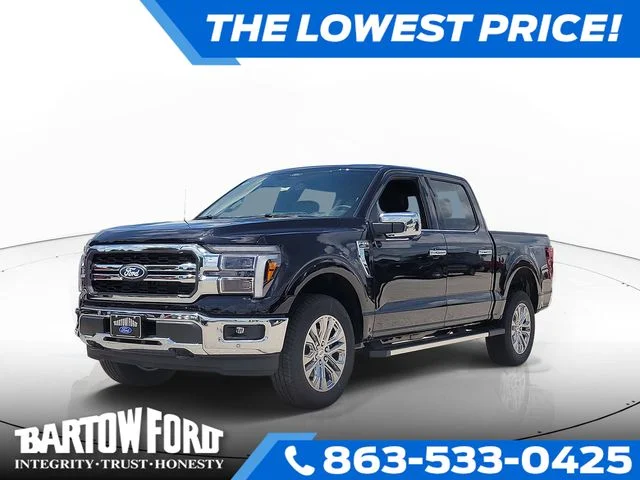 New 2026 Black Metallic Ford Lariat image 1