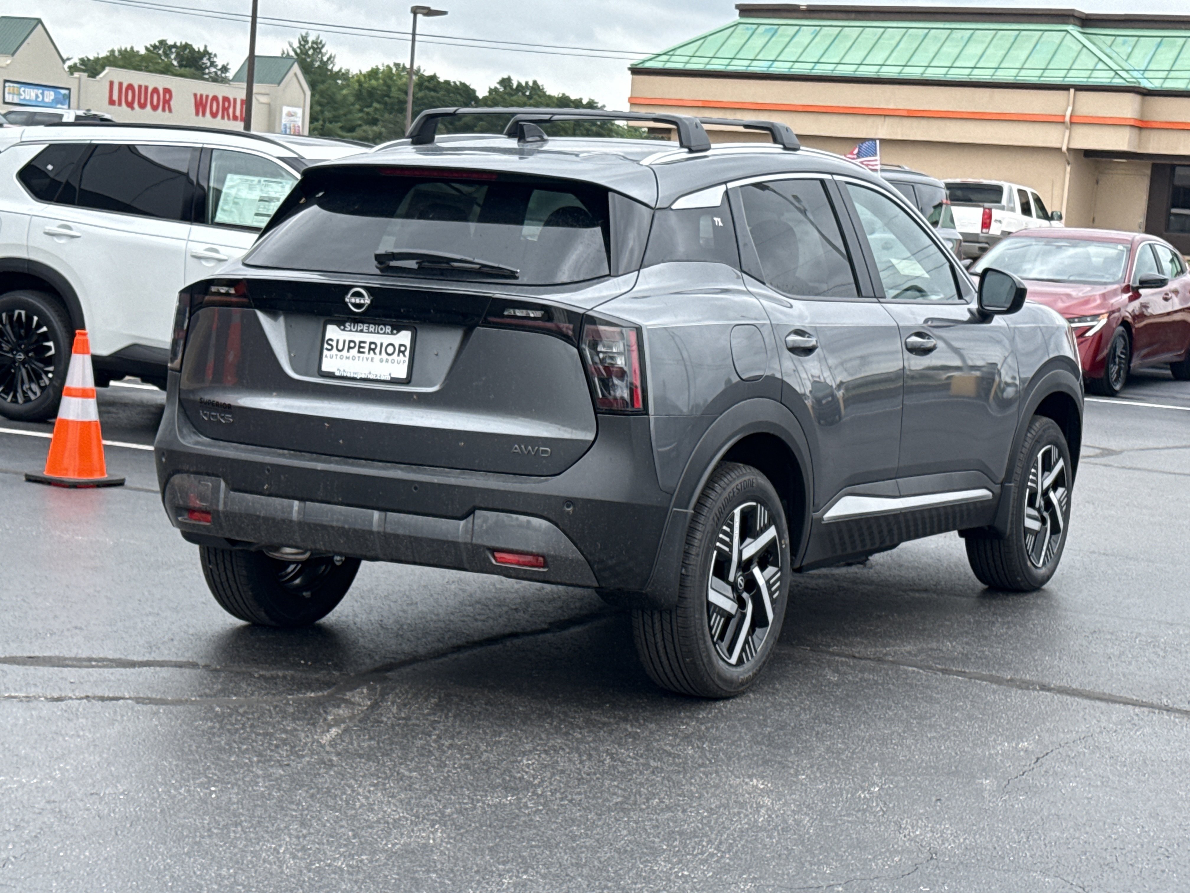New 2026 Gun Metallic Nissan SV image 3