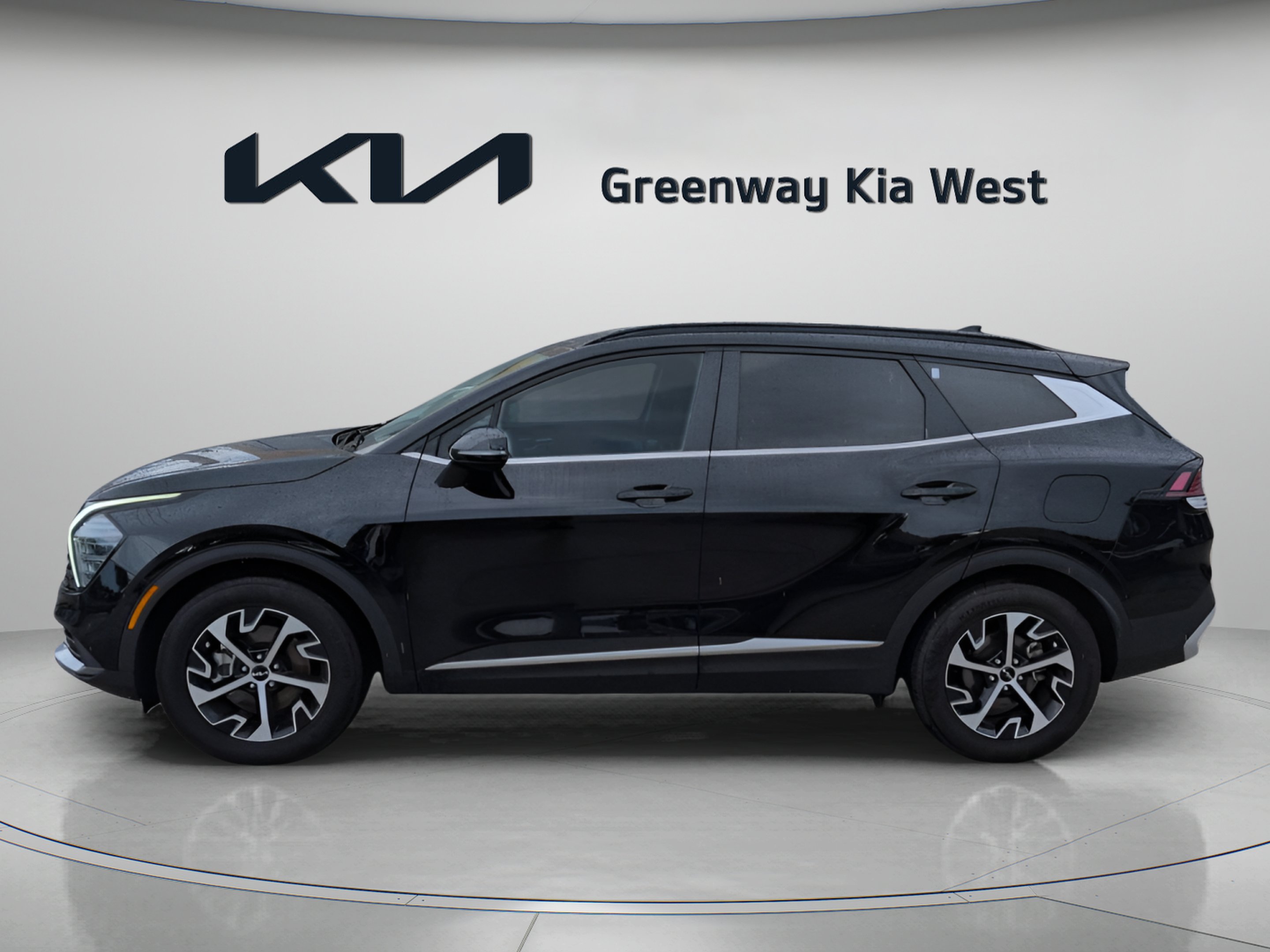 Certified Used 2025 Ebony Black Kia EX image 5