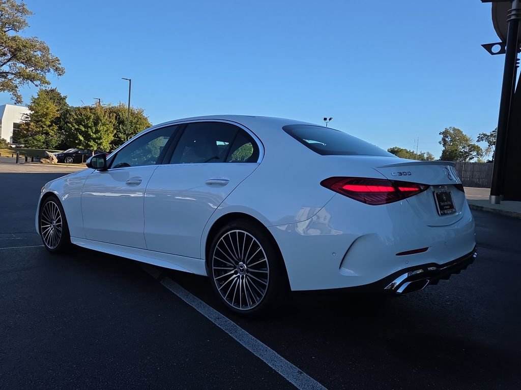 New 2026 White Mercedes-Benz C 300 image 3