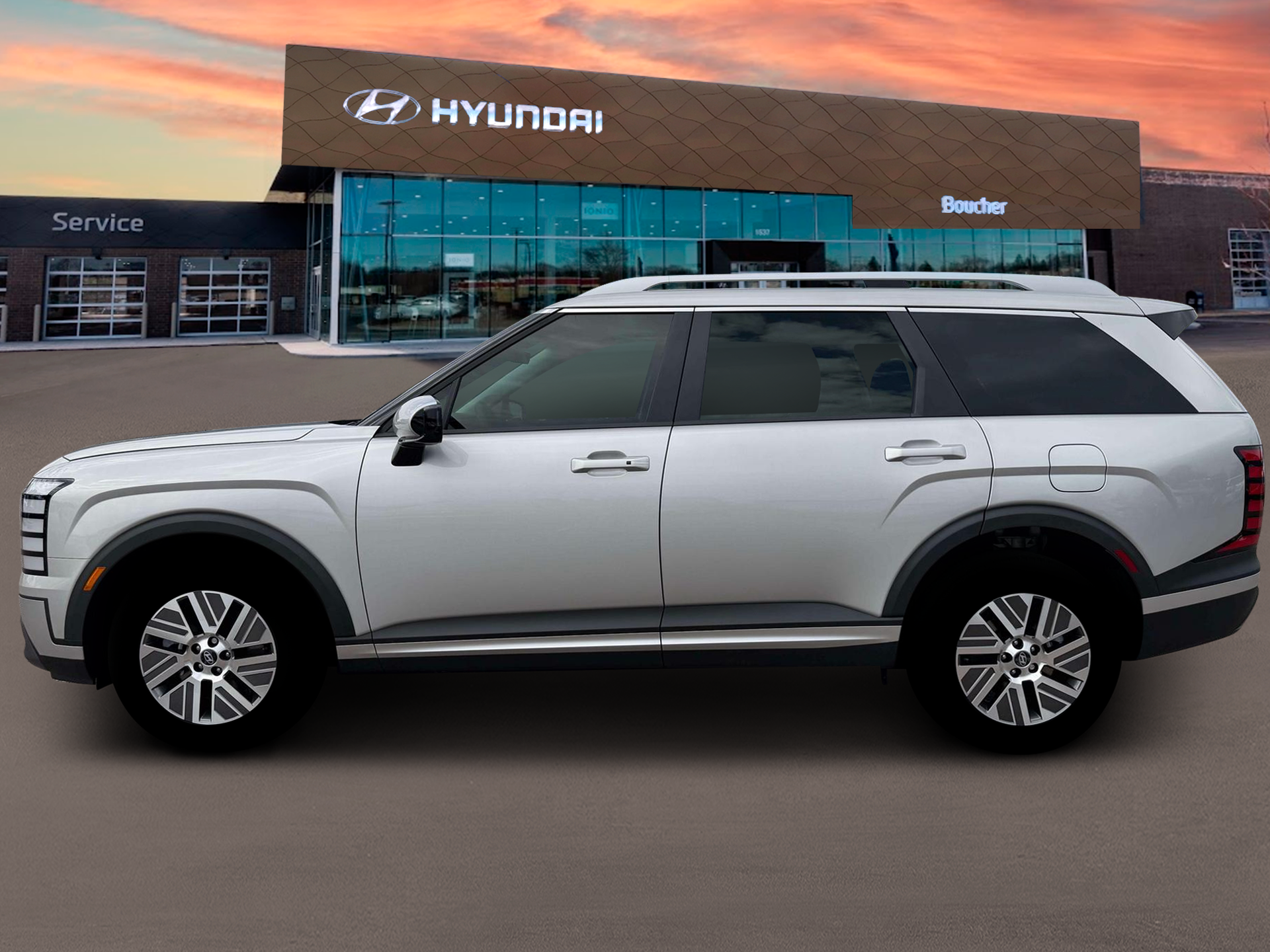 New 2026 Typhoon Silver Metallic Hyundai SEL 7P image 6