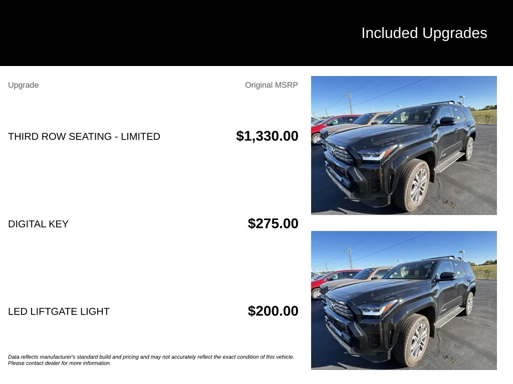 Used 2026 Black Toyota Limited image 7