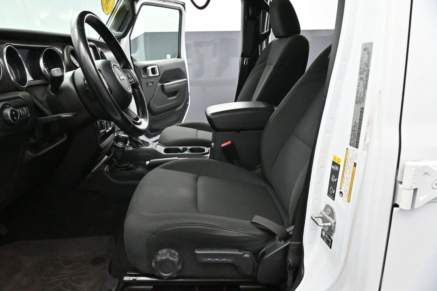 Used 2022 Bright White Clearcoat Jeep Willys image 11