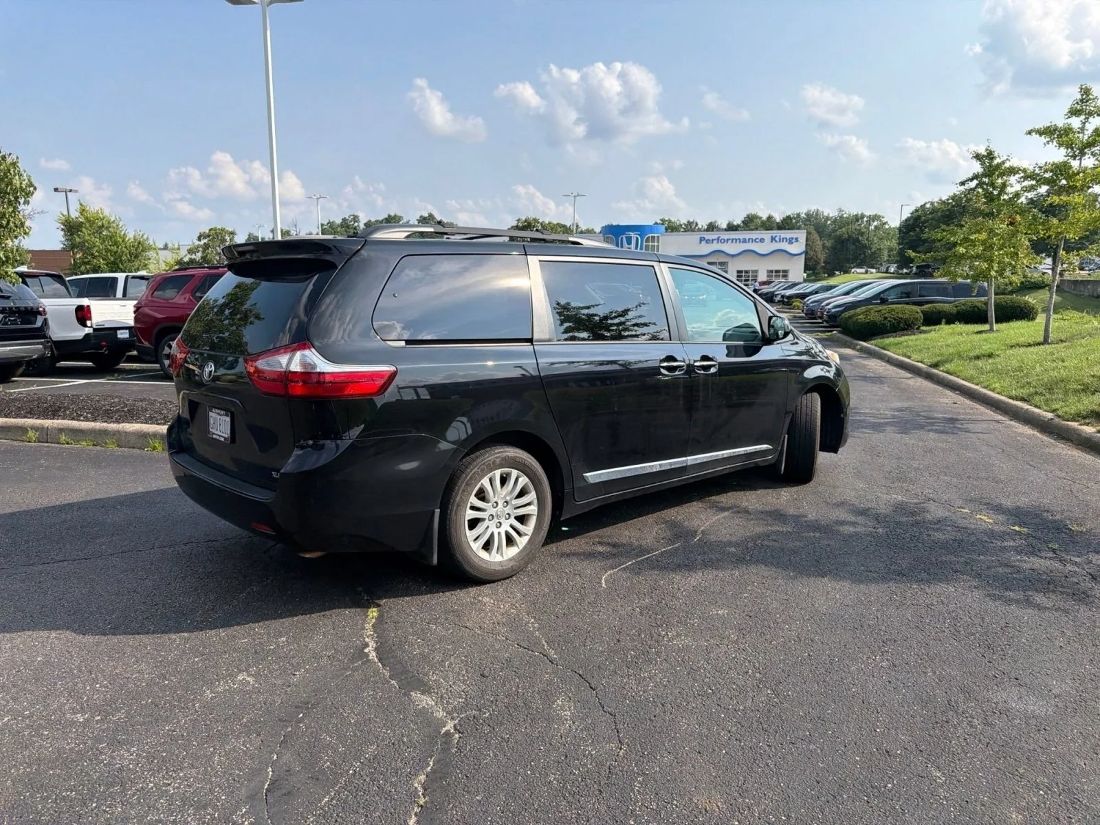 Used 2017 Midnight Black Metallic Toyota XLE Premium image 13