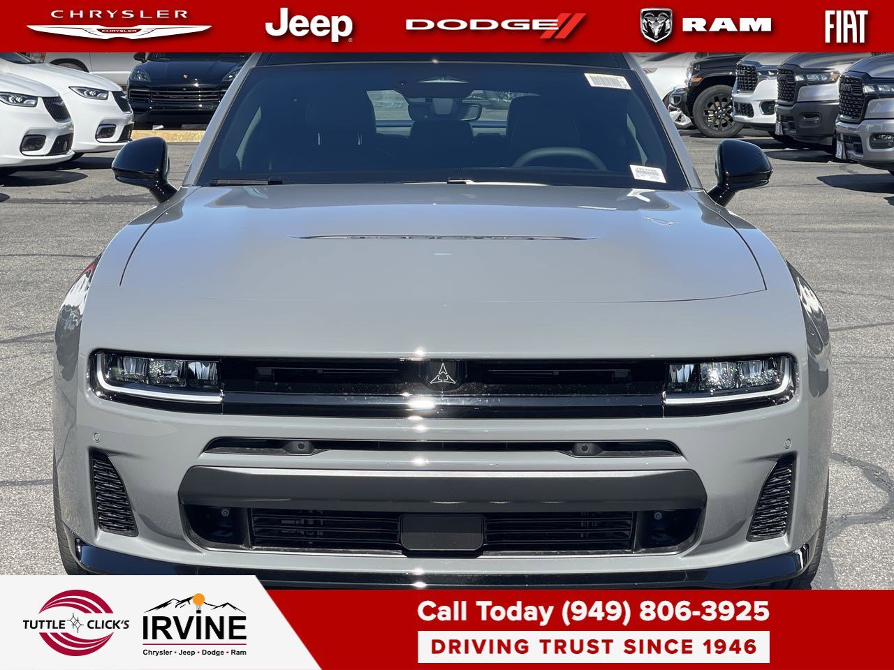 New 2026 Destroyer Gray Exterior Paint Dodge Scat Pack image 2