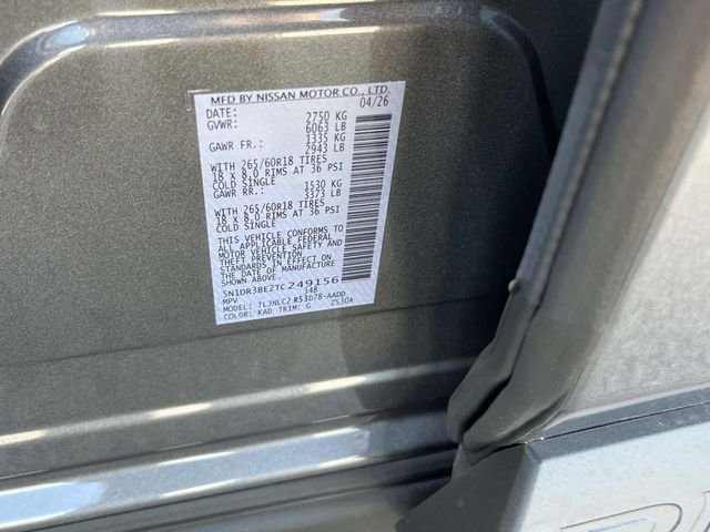New 2026 Gun Metallic Nissan Rock Creek® image 24