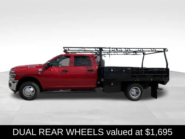 New 2026 Flame Red Clear-Coat Exterior Paint RAM Tradesman image 6