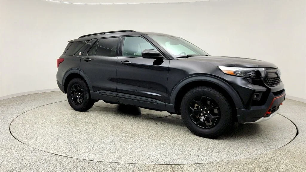 Used 2023 Agate Black Metallic Ford Timberline 4WD w/ Technology Pkg & Moonroof image 3