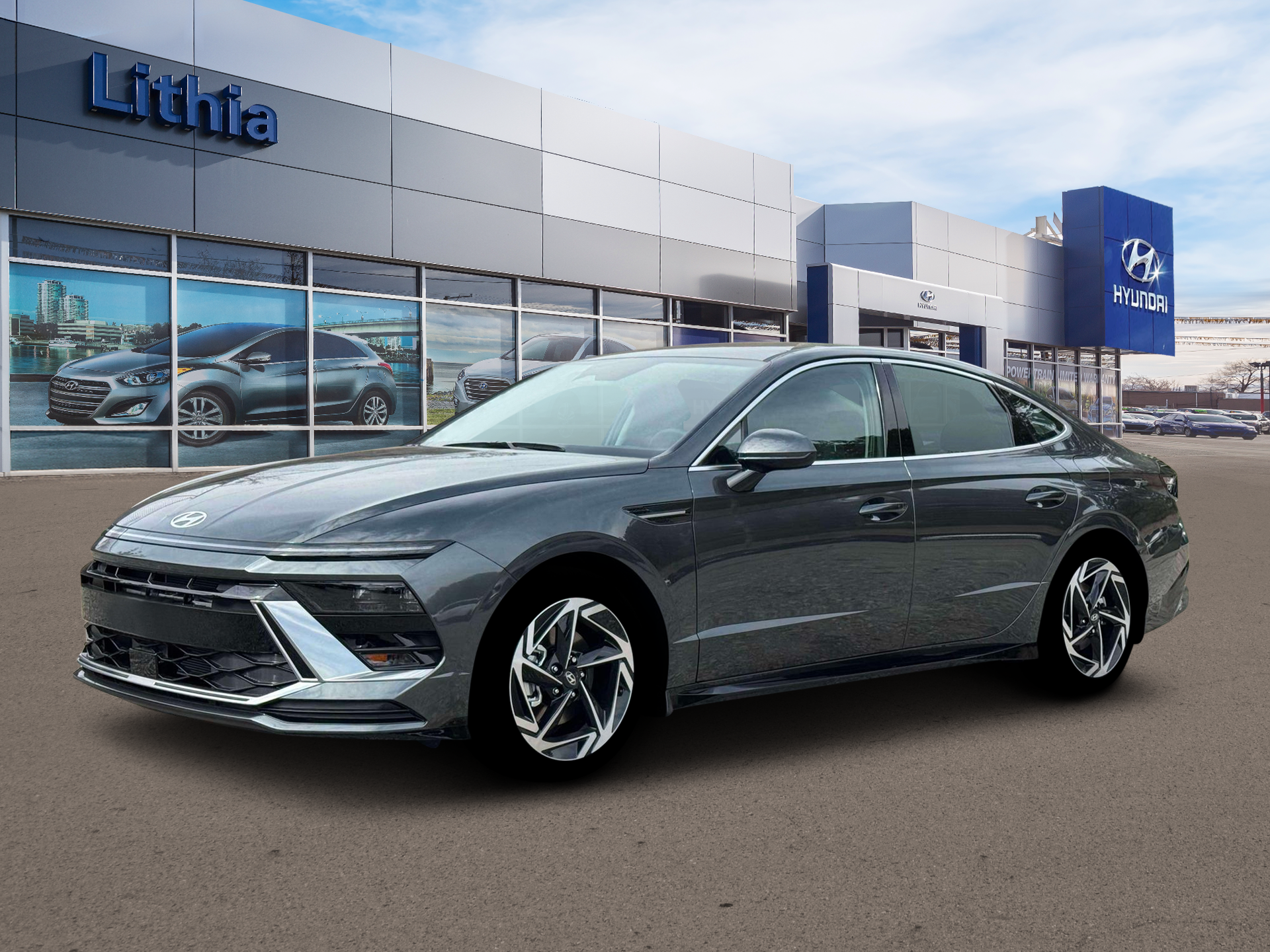New 2026 Portofino Gray Hyundai SEL Sport image 2