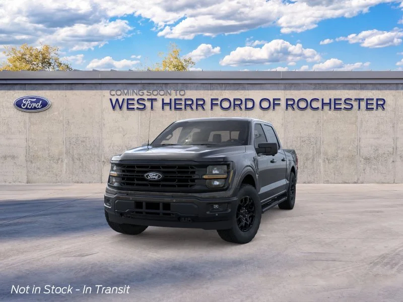 New 2026 Agate Black Metallic Ford XLT image 3