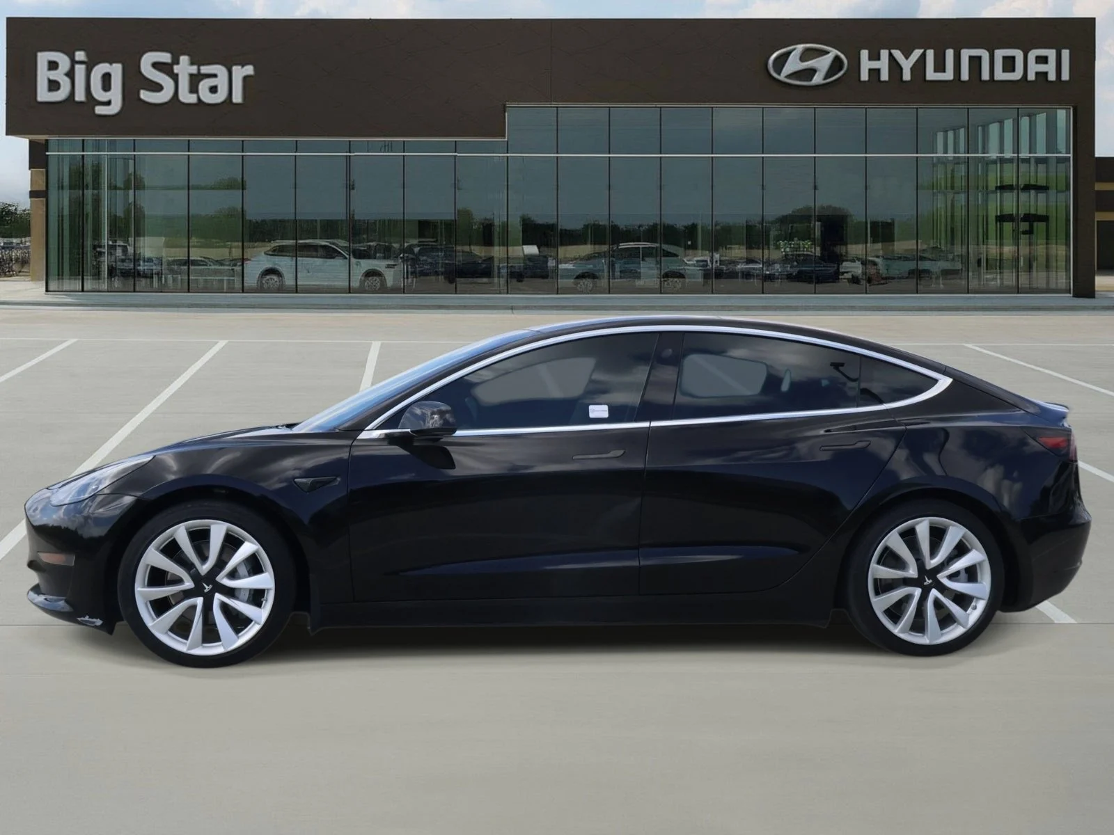 Used 2019 Tesla Model 3 Long Range with VIN 5YJ3E1EB9KF388879 for sale in Webster, TX