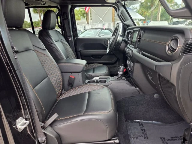 Certified Used 2022 Black Jeep Unlimited Sahara High Altitude image 19