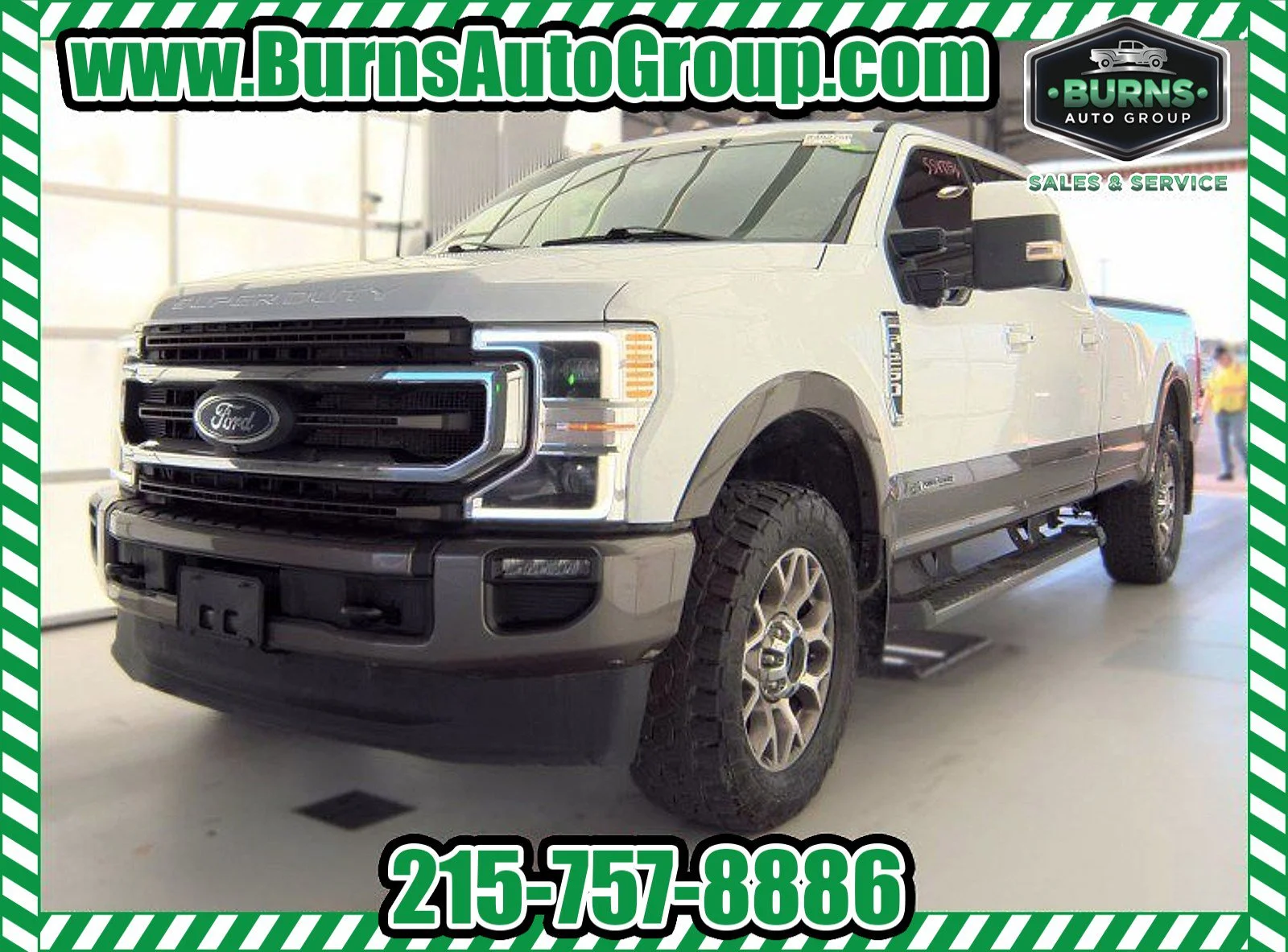 Used 2022 White Ford King Ranch image 1