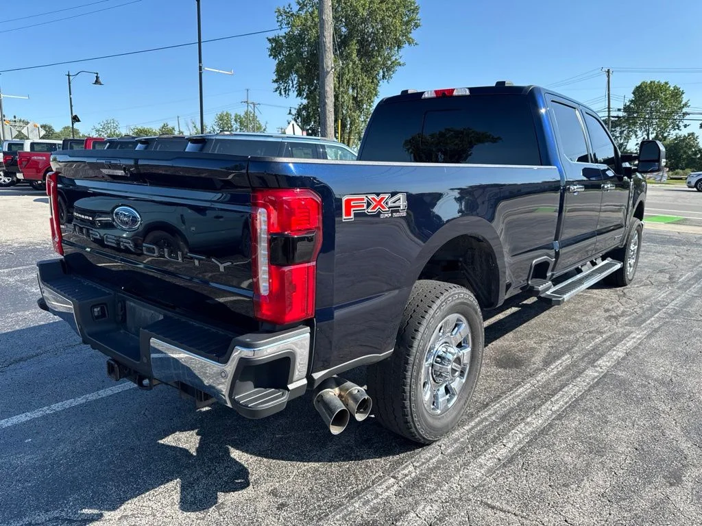 Used 2024 Blue Ford Lariat image 3