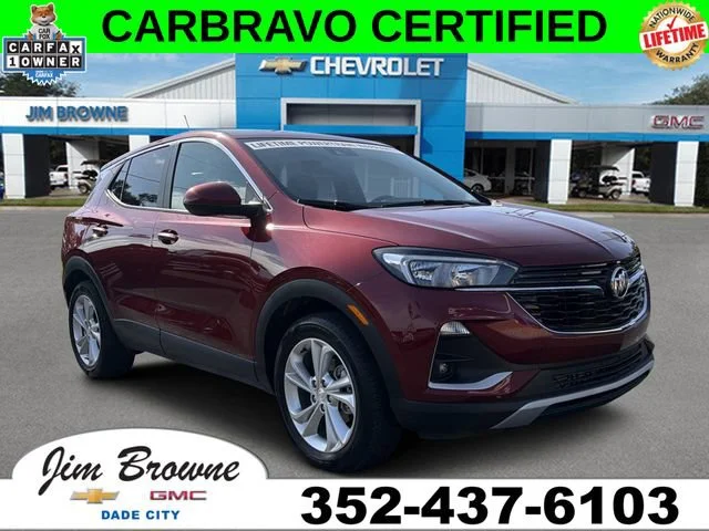 Used 2022 CINNABAR METALLIC Buick Preferred image 1