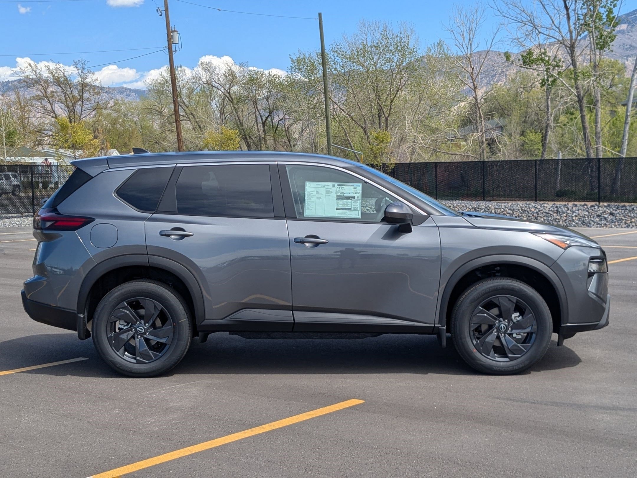 New 2026 Gun Metallic Nissan SV image 2