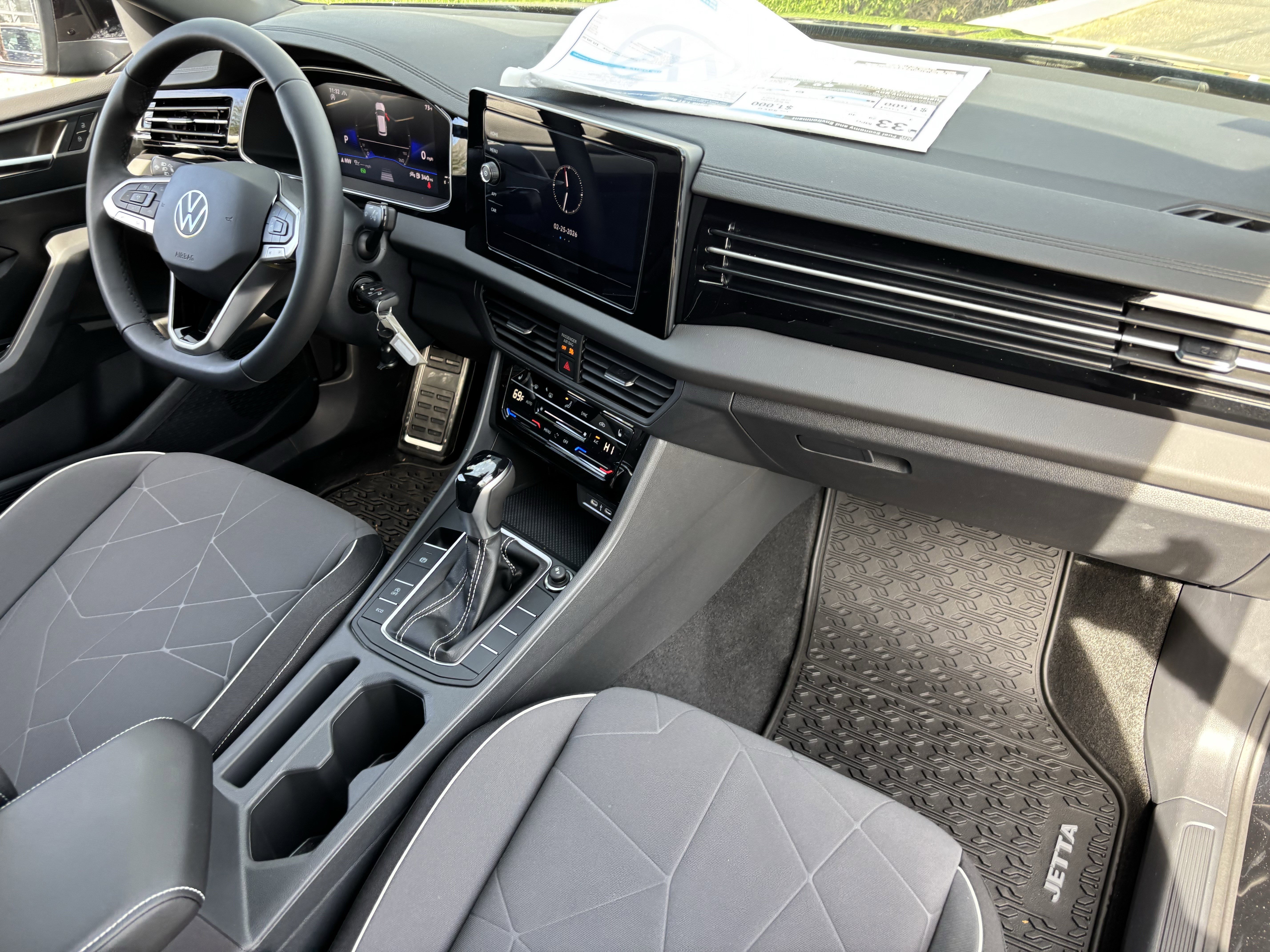 New 2026 Deep Black Pearl Volkswagen Sport image 8