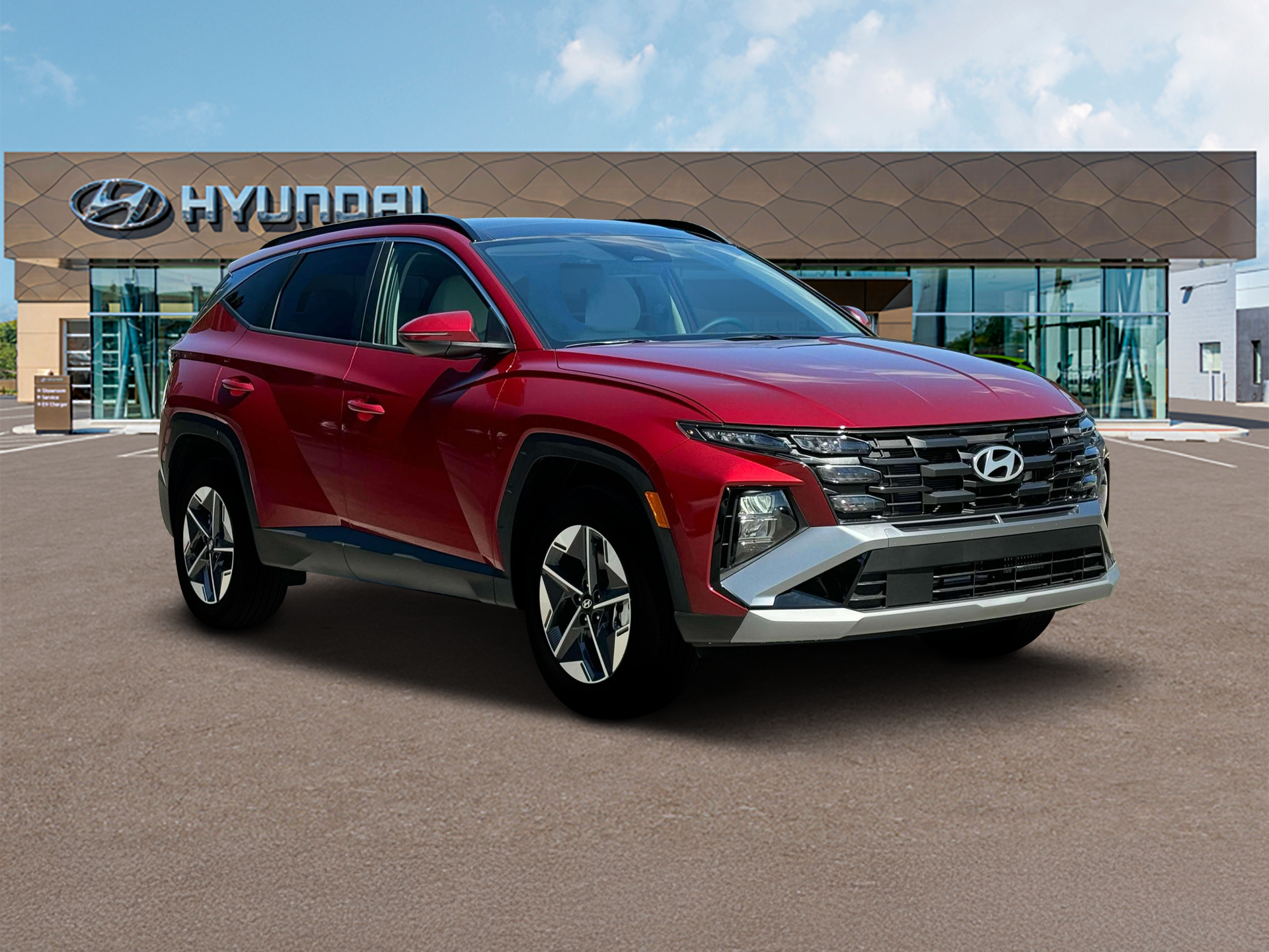 New 2025 Red Hyundai SEL Convenience image 11