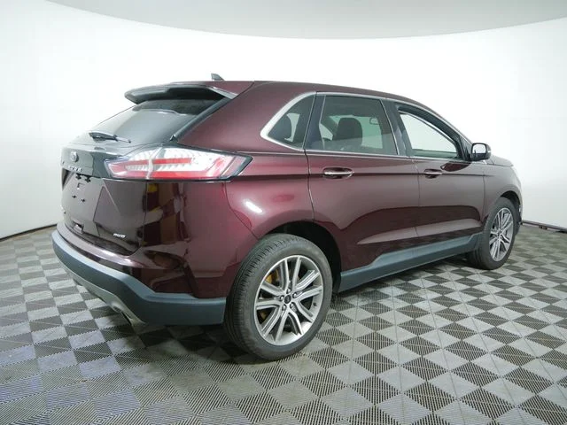 Certified Used 2024 Red Ford Titanium image 9