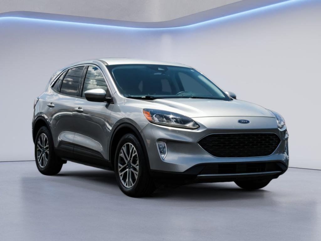 Used 2022 Iconic Silver Metallic Ford SEL Hybrid image 3