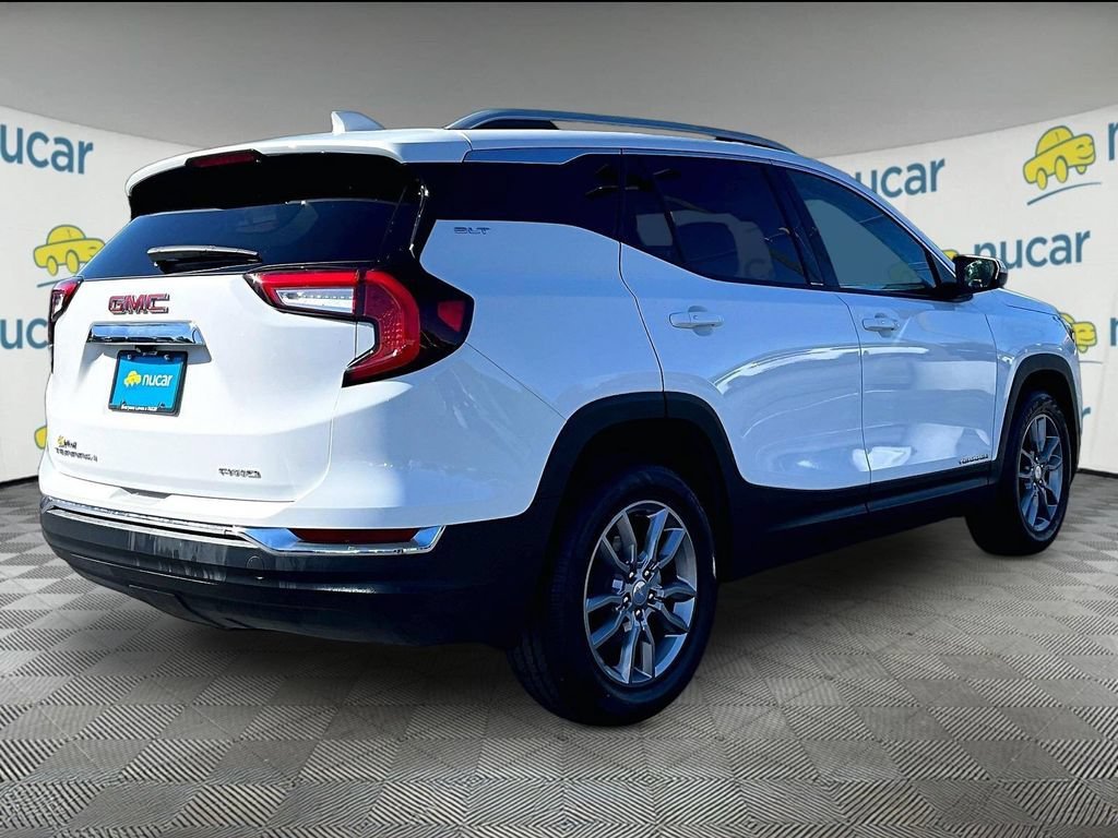 Used 2024 Summit White GMC SLT image 6