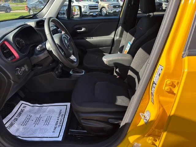 Used 2023 Solar Yellow Clearcoat Jeep Trailhawk image 14