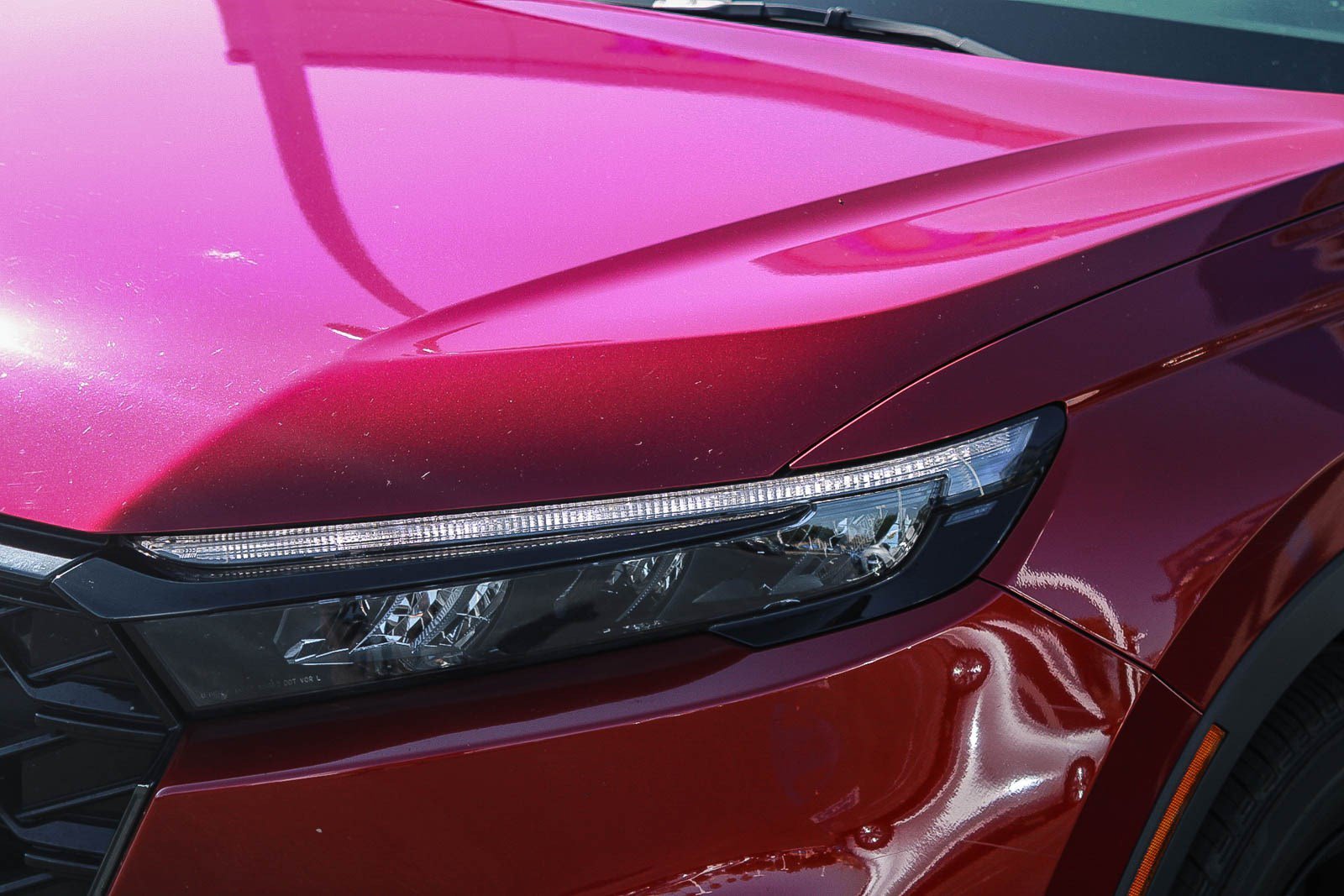 Certified Used 2025 Radiant Red Metallic Honda HYBRID AWD SPORT-L image 4