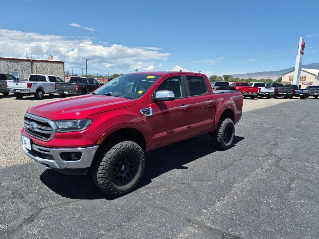 Used 2021 Red Ford Lariat image 5