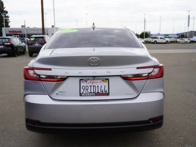 Used 2025 Celestial Silver Metallic Toyota LE image 10