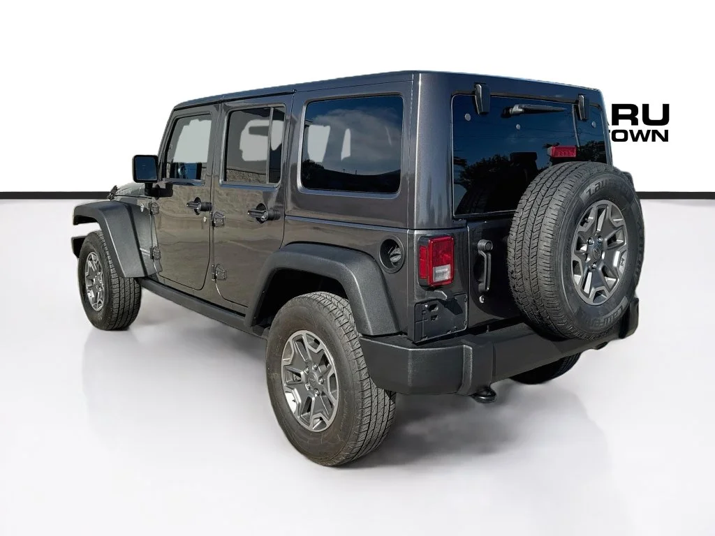 Used 2017 Gray Jeep Unlimited Rubicon image 5