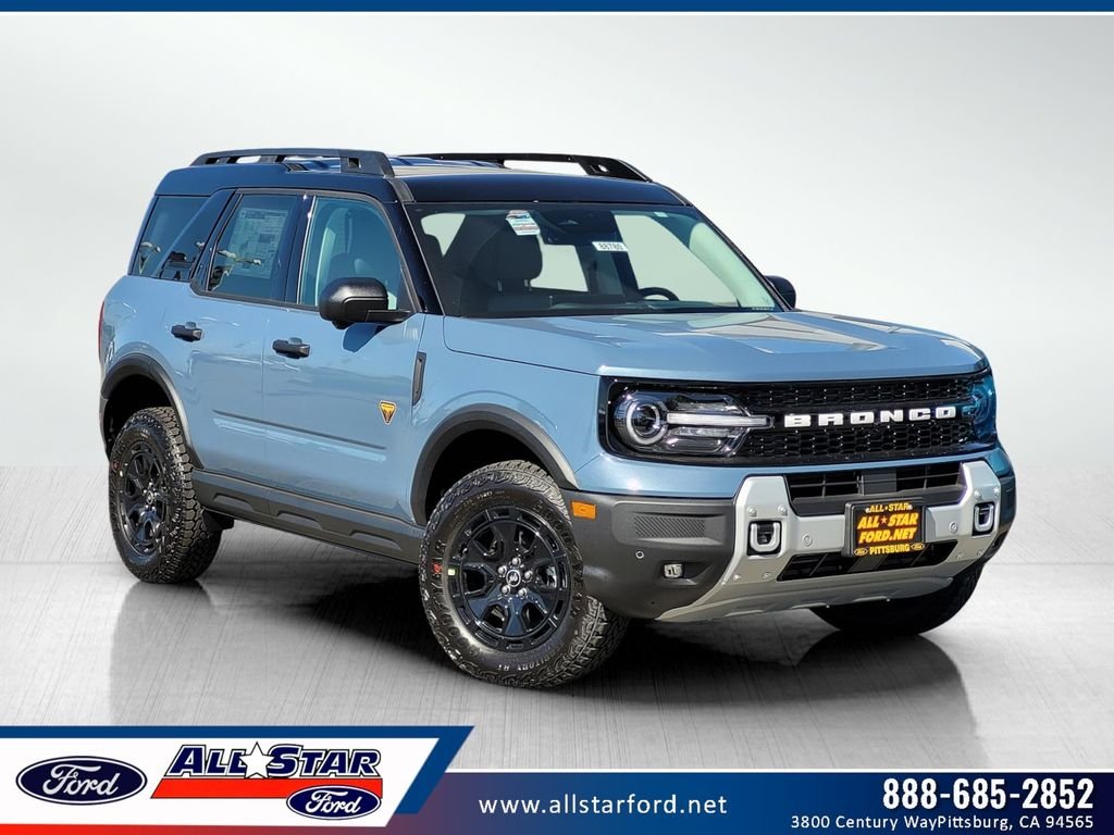 New 2026 Azure Gray Metallic Tri-Coat Ford Badlands® image 1