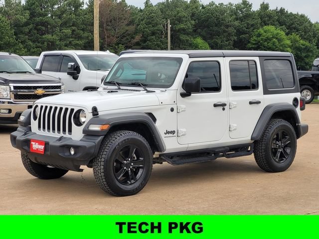 Used 2023 White Jeep Sport Altitude image 4