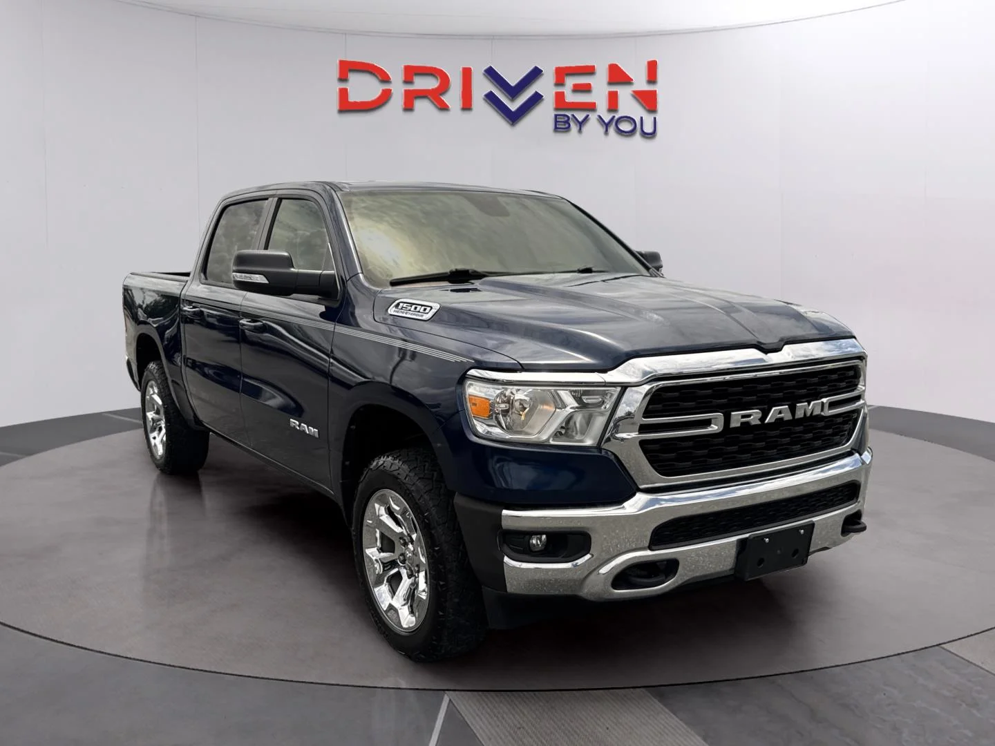 Used 2022 Patriot Blue Pearlcoat Ram Big Horn image 7
