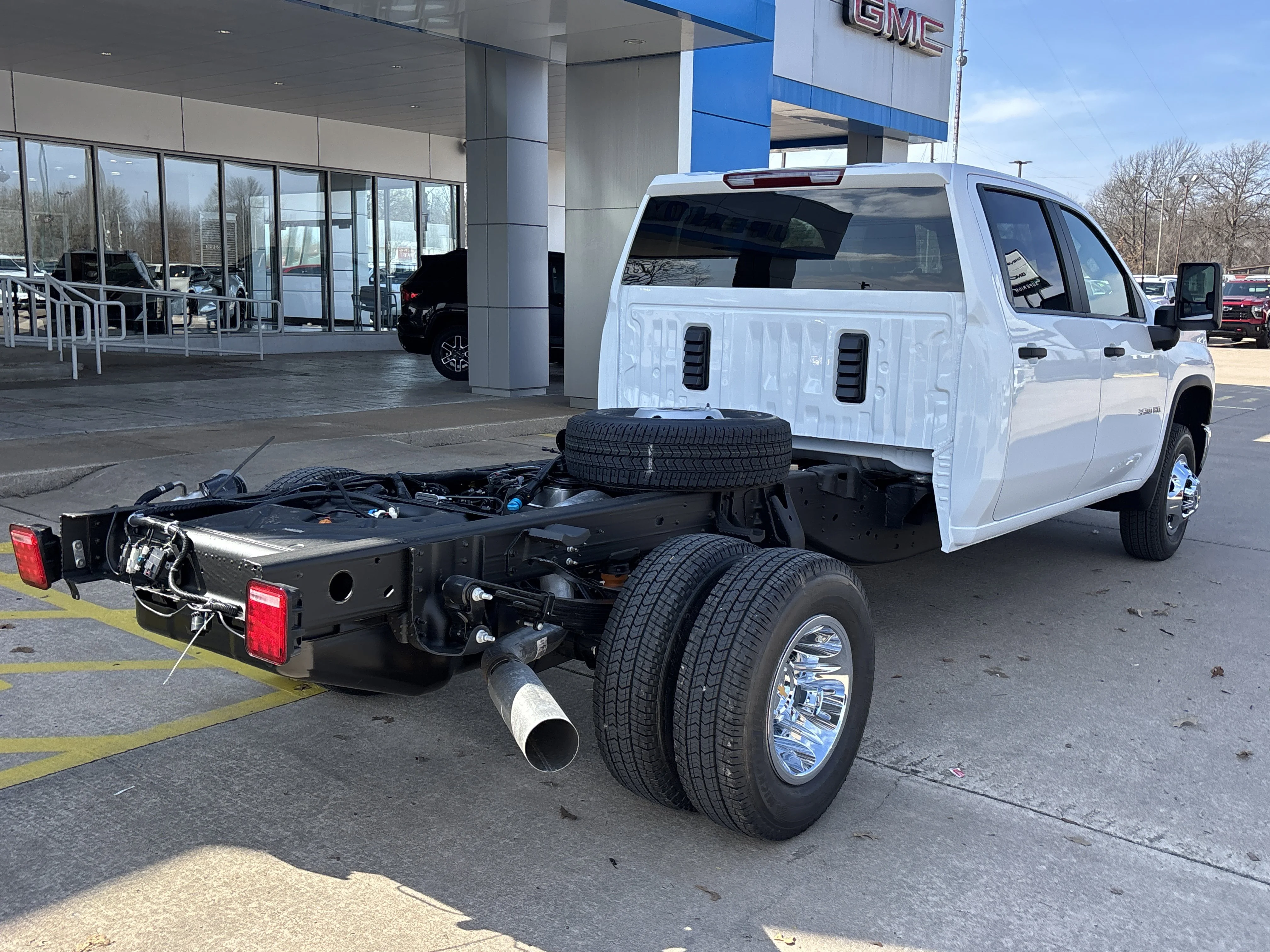 New 2026 Summit White Chevrolet Work Truck image 3