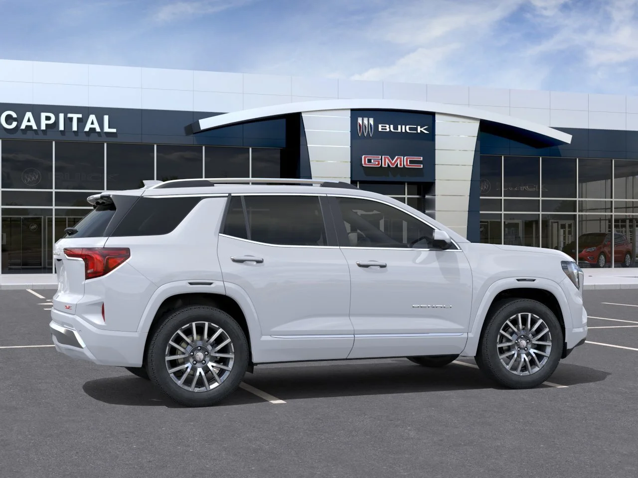 New 2027 Glacier White Tricoat GMC AWD Denali image 6