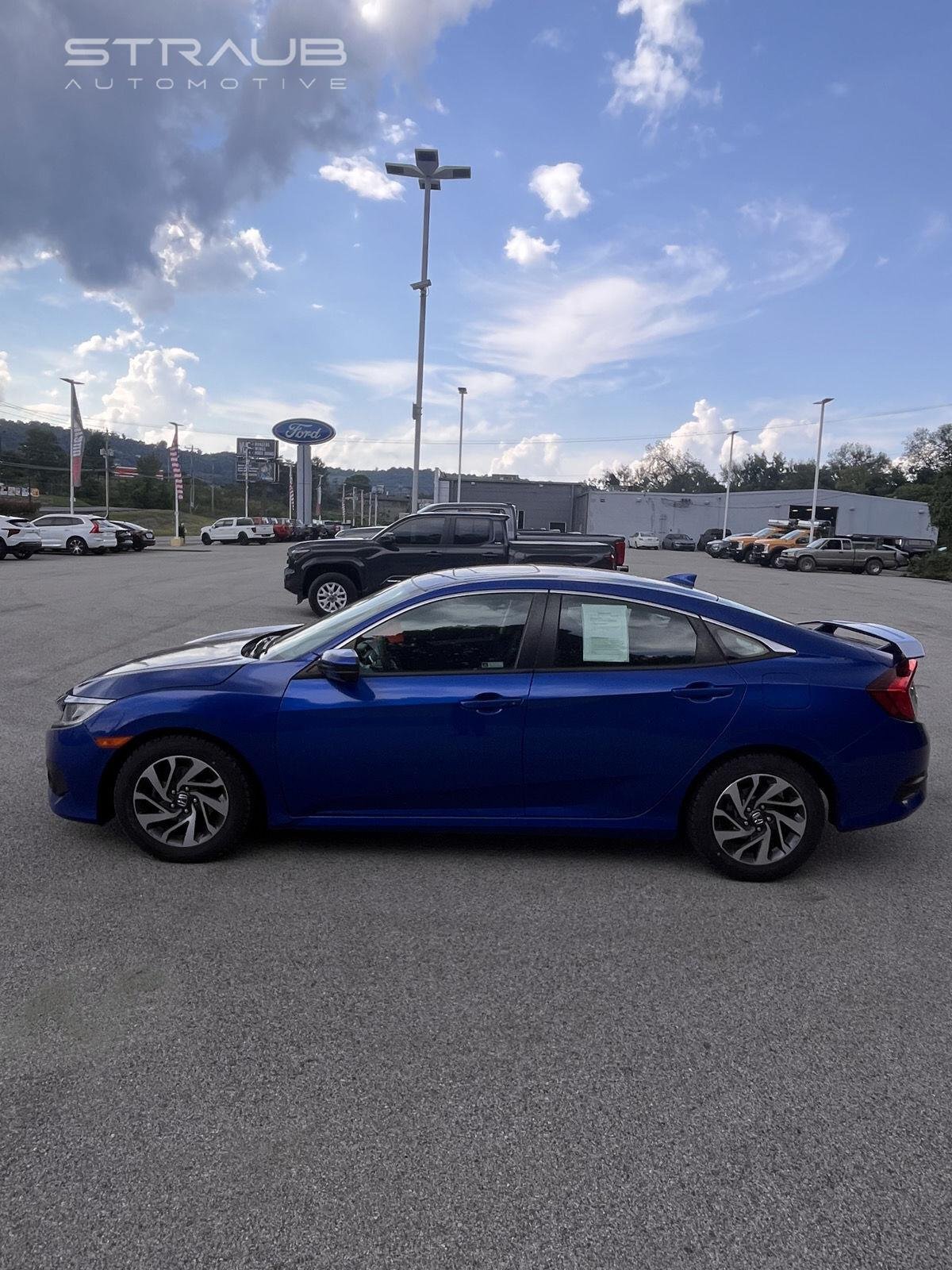 Used 2018 Aegean Blue Metallic Honda  image 5