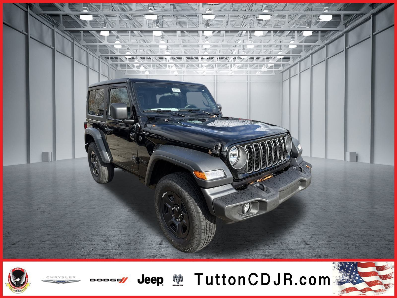 New 2026 Black Clearcoat Jeep Sport image 1